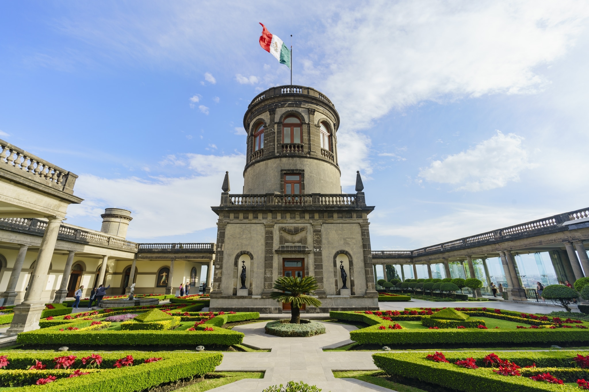 Chapultepec Castle overlooking Mexico City